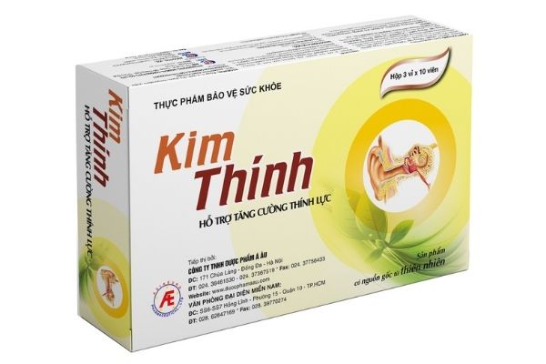 Sản phẩm thảo dược Kim Thính hỗ trợ điều trị đau tai